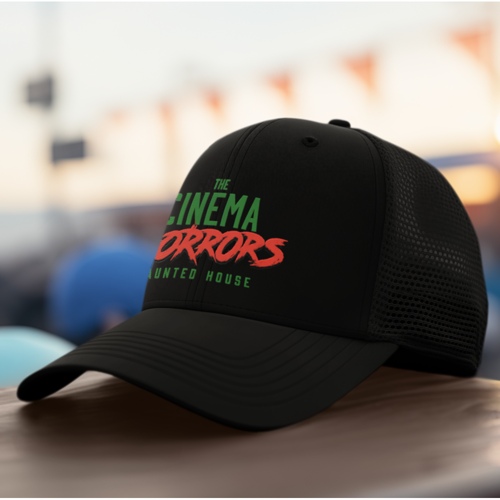 Cinema Of Horrors Trucker Hat (Red/Green)