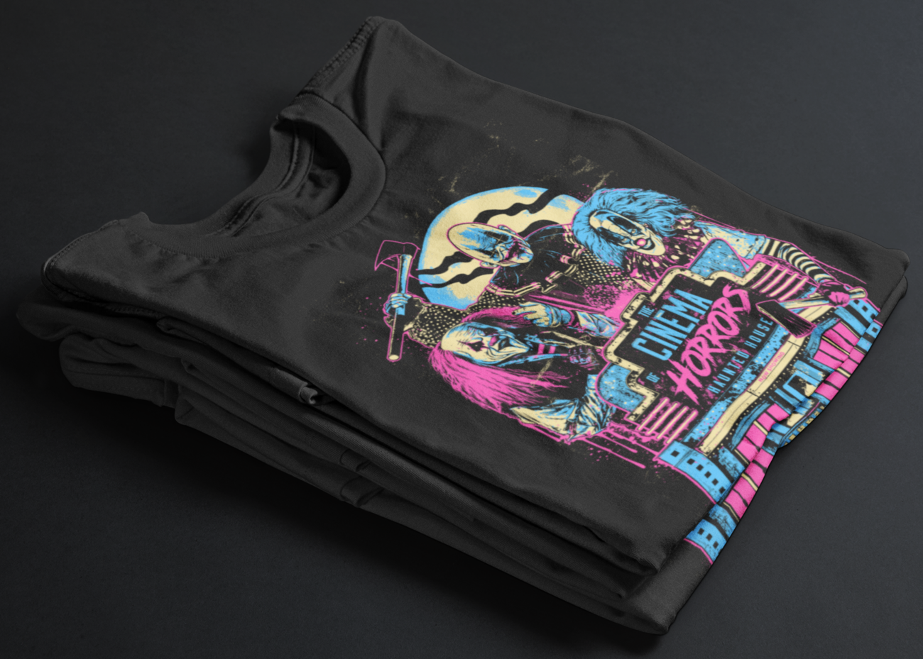 Clown Posse T-Shirt (Pink/Blue)