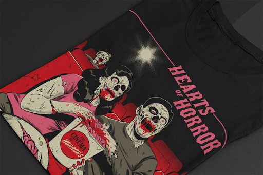 Hearts of Horror Date Night Tee Shirt