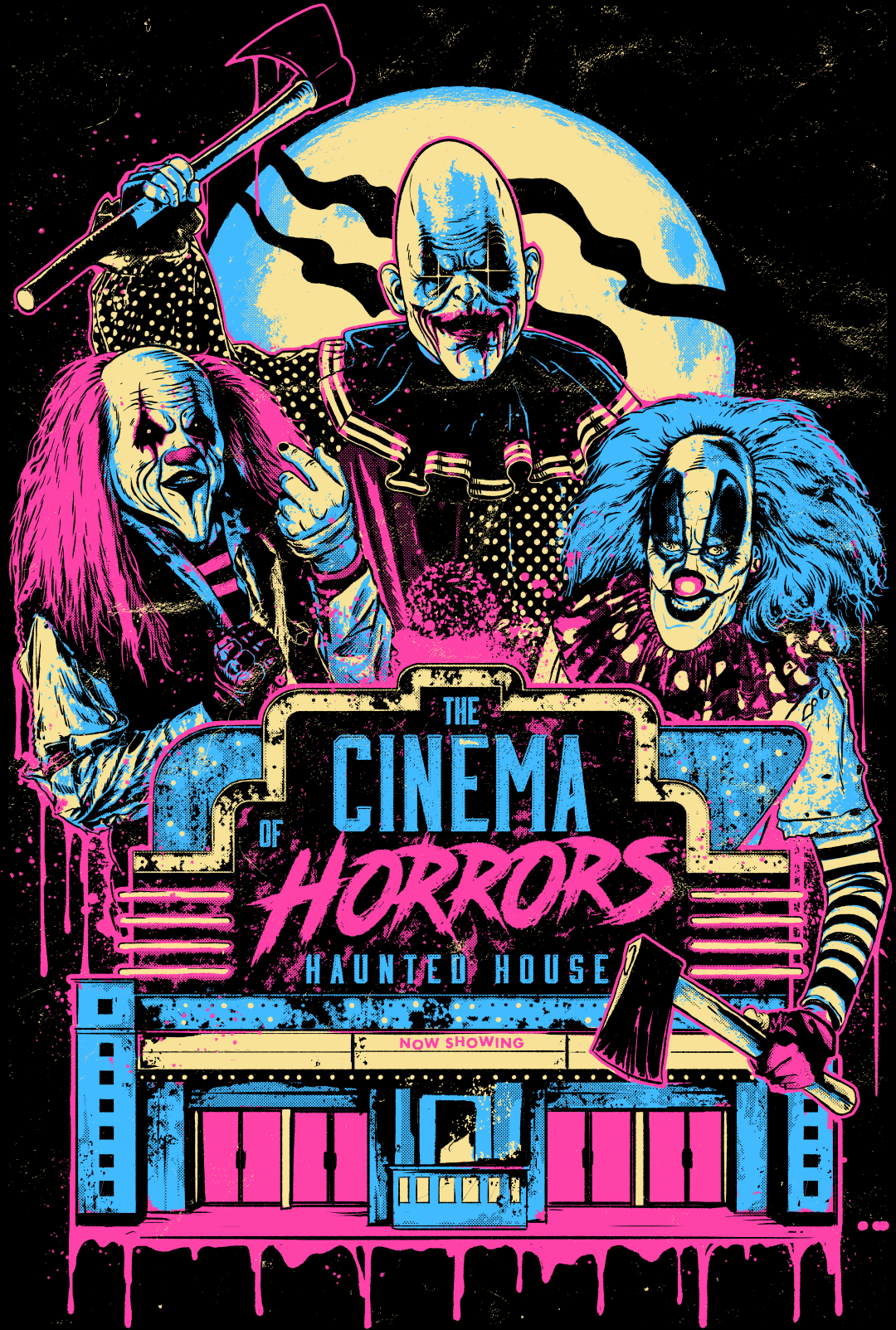 Cinema Of Horrors Clown Merch