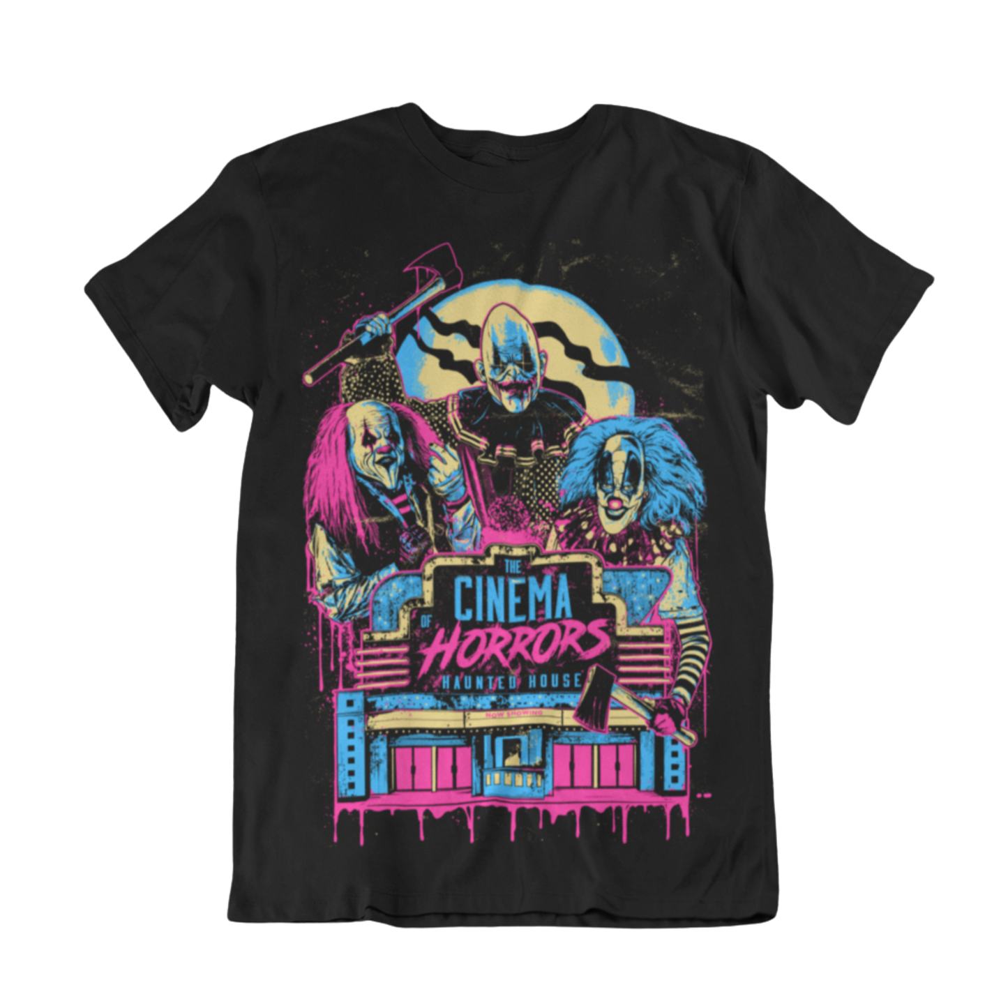 Clown Posse T-Shirt (Pink/Blue)