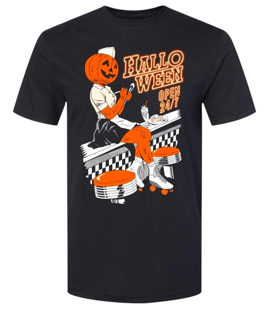 Halloween 24/7 Diner T-Shirt