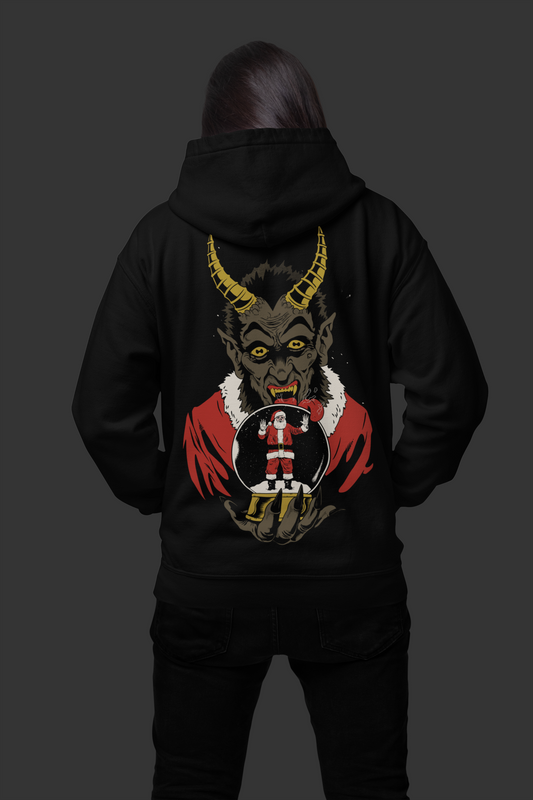 Krampus Holiday Horror Hoodie