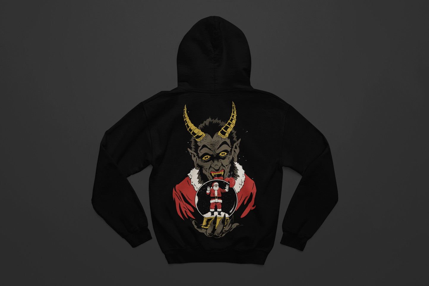 Krampus Holiday Horror Hoodie