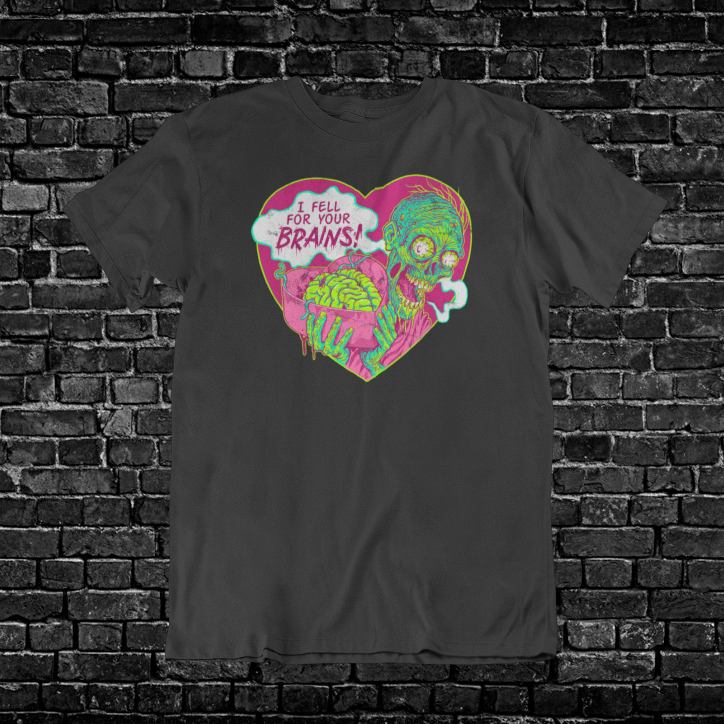 I Fell For Your Brains T-Shirt