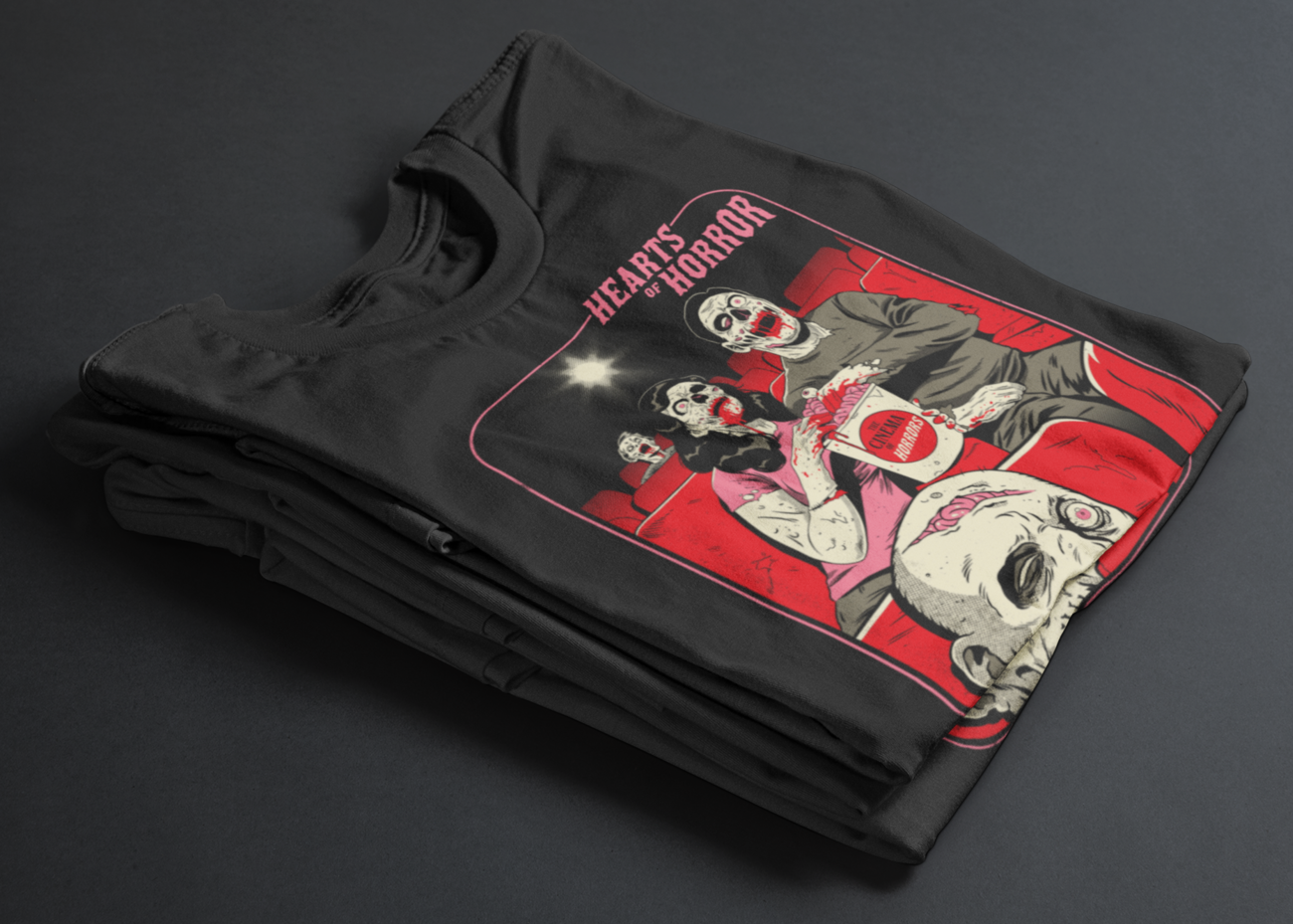 Hearts of Horror Date Night T-Shirt