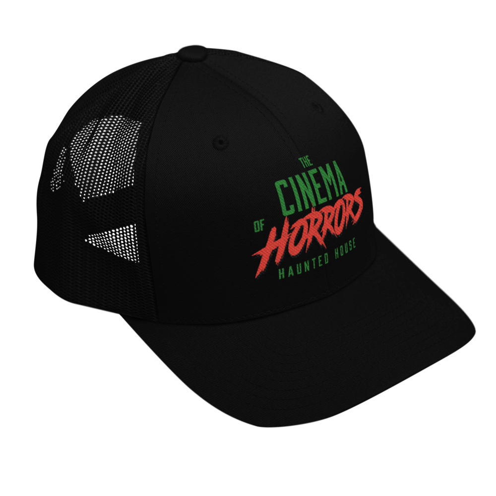 Cinema Of Horrors Trucker Hat (Red/Green)