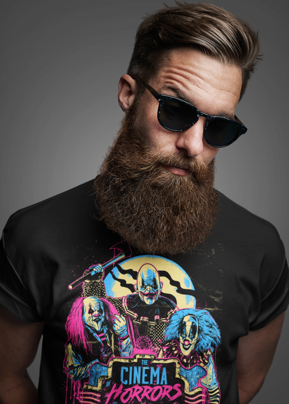 Clown Posse T-Shirt (Pink/Blue)