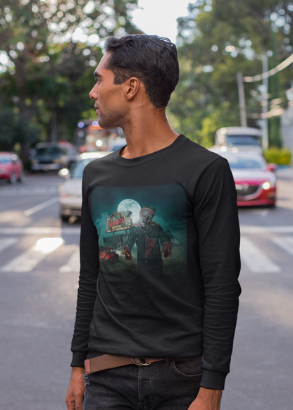 Drive-in Zombie Greeter Long Sleeve